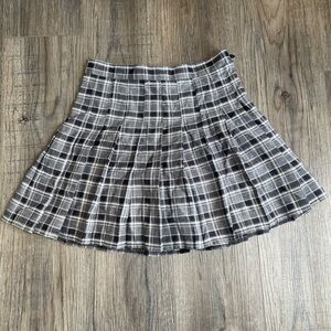 Plaid skirt size small